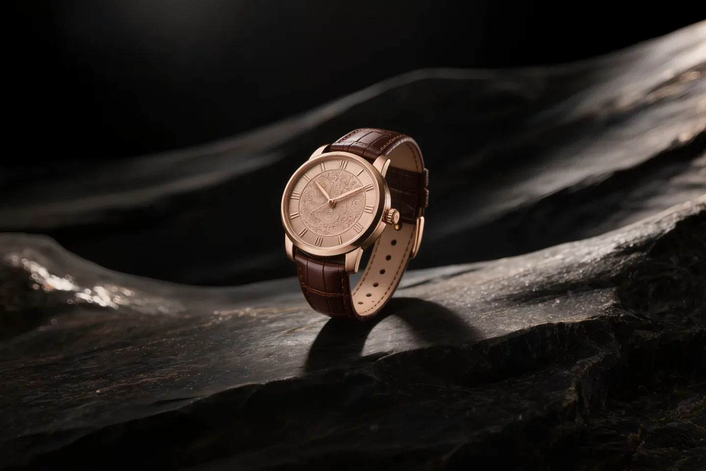 Segnatempo VALÈRE in oro rosa