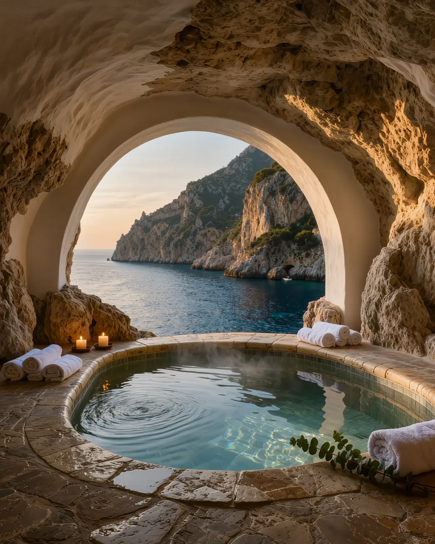 La spa di Villa Auròra